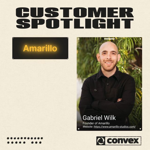 Convex post creative